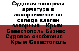 Судовая запорная арматура в ассортименте со склада клапан запорный - Крым, Севастополь Бизнес » Судовое снабжение   . Крым,Севастополь